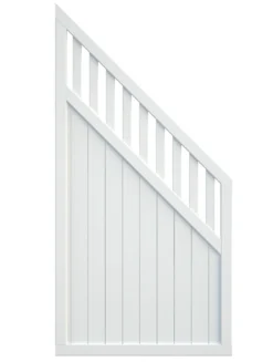 Aitaelementti Palmako Elke 3 180/90x90 cm valkoinen 5 kpl/pkt