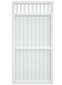 Aitaelementti Palmako Elke 2 180x90 cm valkoinen 5 kpl/pkt