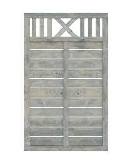 Aitaelementti Palmako Helis 7/Marit 7 150x90 cm painekyllästetty harmaa 5 kpl/pkt