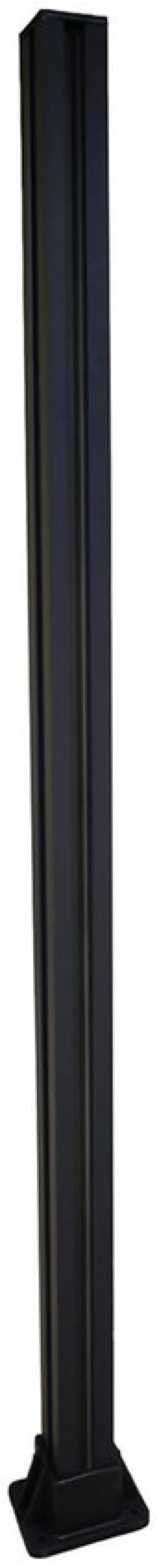 Aitatolppa Jabo design-aidalle 68x68x1700 mm musta