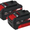 Akkupaketti Einhell PXC 18V 2x4,0 Ah
