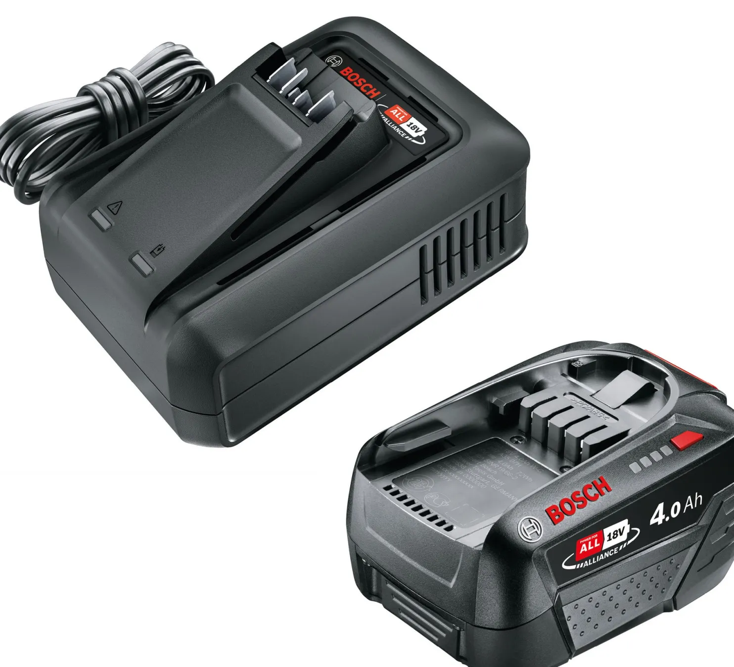 Akkusarja Gardena P4A QC AL18V-44 + akku 40 Ah Power For ALL