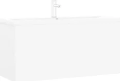 Allaskaappi altaalla, 100x38,5x45 cm, valkoinen