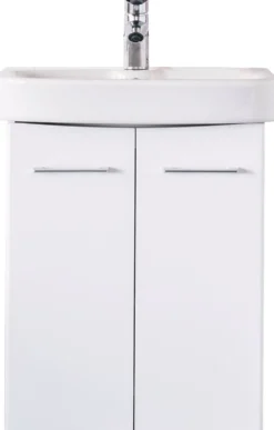 Allaskaappi IDO Glow 560 vetimellä valkoinen