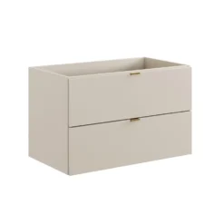 Allaskaappi Interia Dalia, laatikoilla, beige, eri kokoja