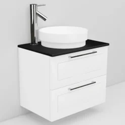Allaskaappi ja Peak-allas Noro Flexline 15 600 mm musta taso eri värejä