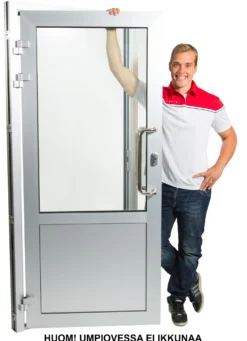 Alumiiniovi Tikli 10x21 vasen umpiovena