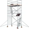 Alumiiniteline Tikli Jumbo 9900-4P, tasokorkeus 4.5m, 250x135cm