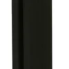 Alumiinitolppa 100 cm lasipaneelille Hortus multi, musta 108 cm