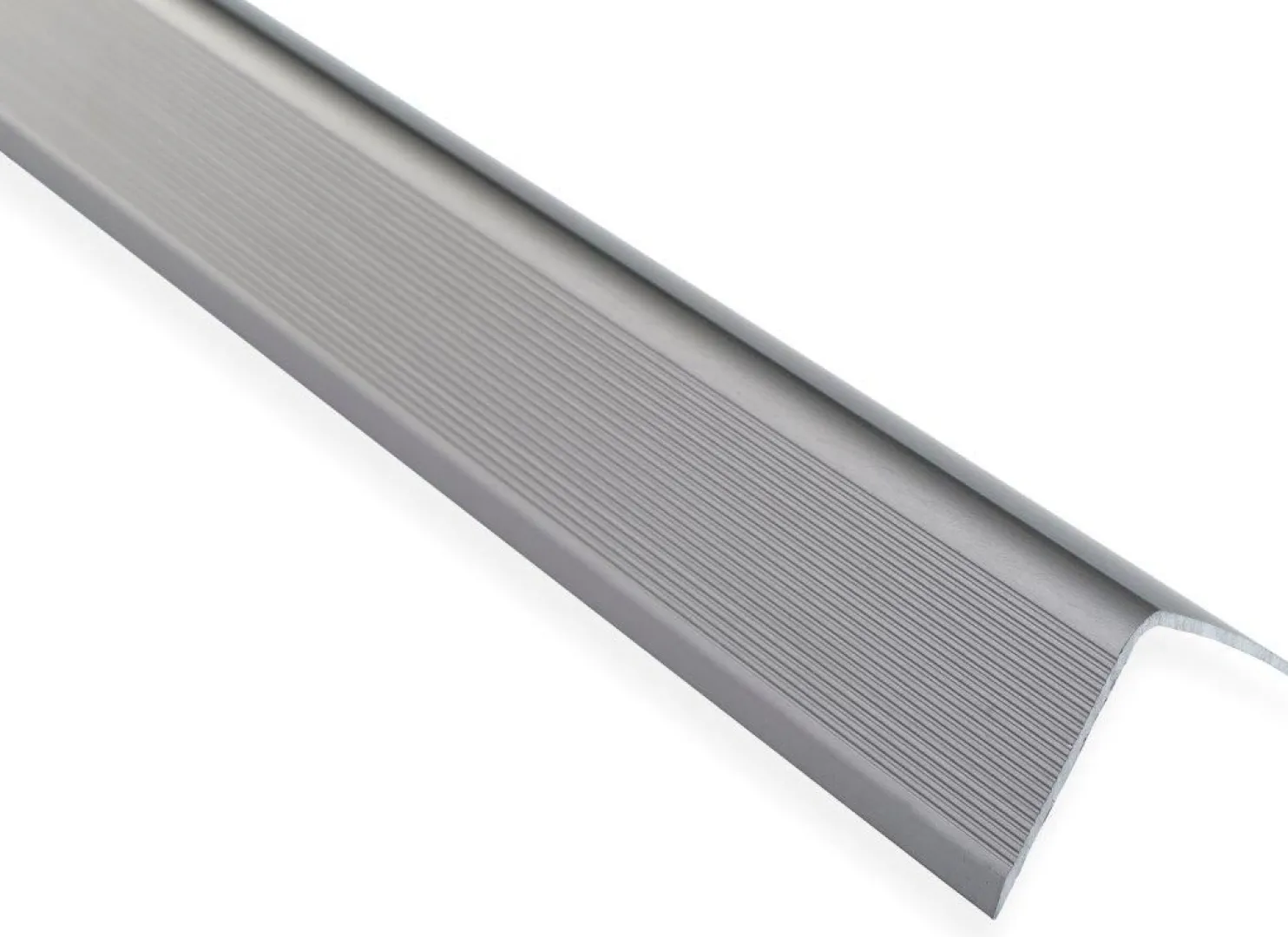 Askelkulmalista Maler uritettu 35x35x2000mm alumiini tarra harjattu teräs