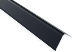 Askelkulmalista Maler uritettu 35x35x1000mm alumiini tarra musta anodisoitu
