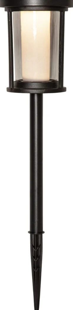 Aurinkokennopollari Star Trading Alippa, 44cm, musta