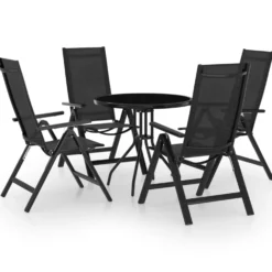 Bistrosarja, musta ja antrasiitti, eri kokoja