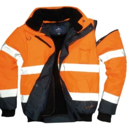 Bombertakki Portwest C465 Hi-Vis 300D oranssi/sininen