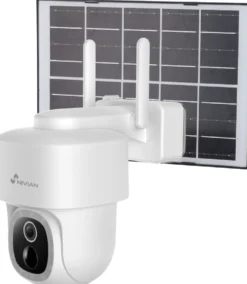 Dome-valvontakamera Celotron Nivian Tuya Smart, akulla ja aurinkokennolla