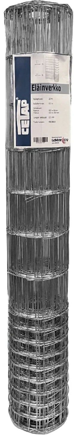 Eläinverkko Cetap, 1.5x20m, lankavahvuus 2.5mm