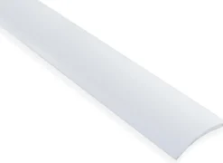 Eritasolista Maler sileä 0-10mm 6,2x41x2000mm alumiini tarra valkoinen maalattu