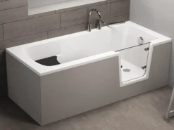 Esteetön kylpyamme Schönberg Salme 160 l 1700x750x620mm