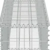 Gabion-kivikori kansilla galvanoitu teräs 600x30x50cm
