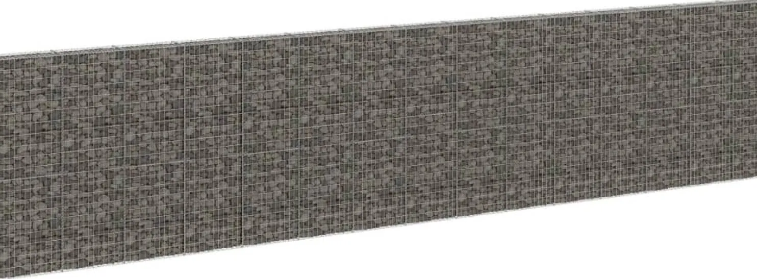 Gabion-kivikori kansilla galvanoitu teräs 900x30x200 cm