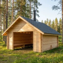 Grillikatos LP Garden G-XL, 20m², harjakatto