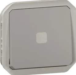 Hakuvalollinen vaihtokytkinmekanismi Legrand Plexo 4 A IP55, harmaa
