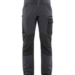 Housut Blåkläder 1422 Stretch harmaa/musta