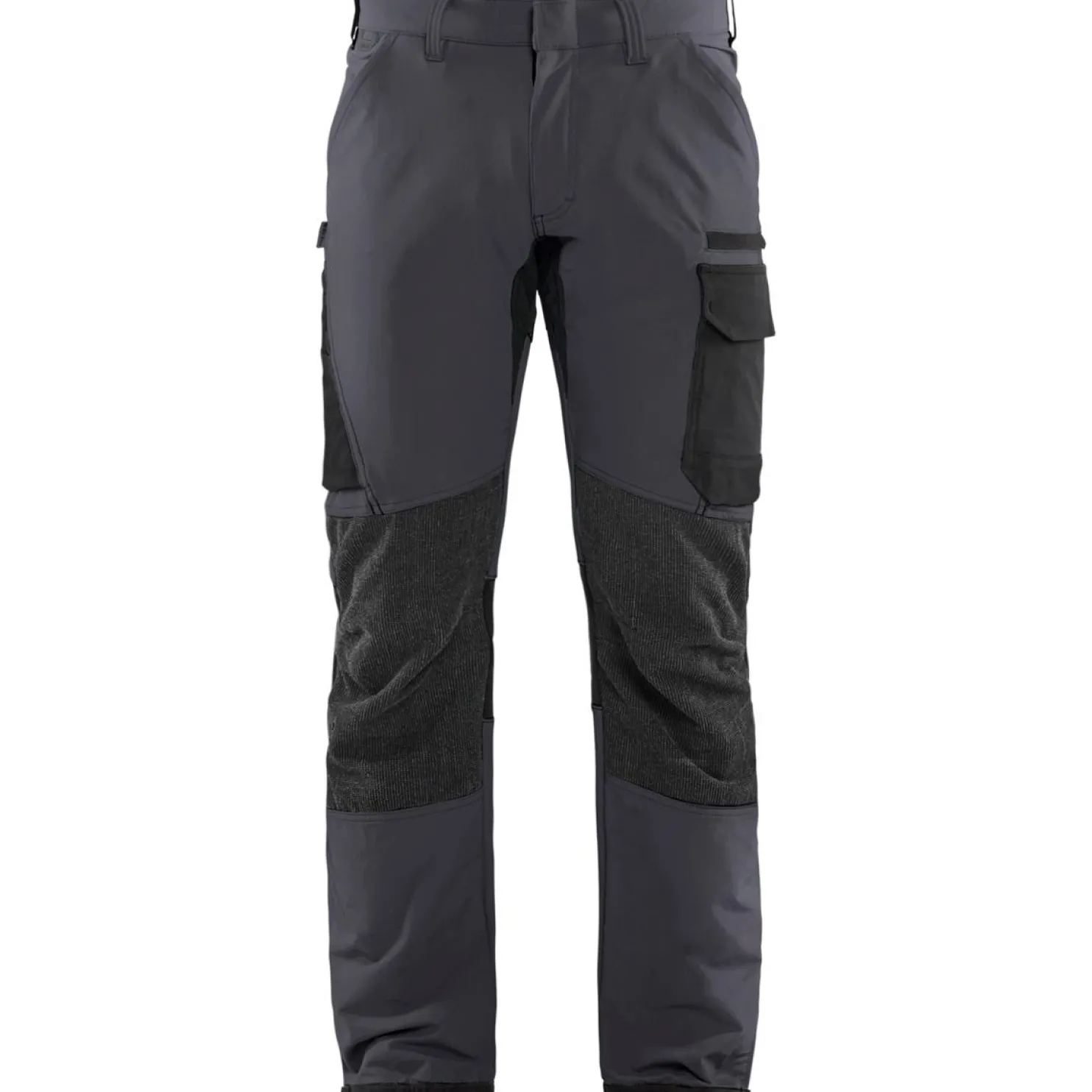 Housut Blåkläder 1422 Stretch harmaa/musta