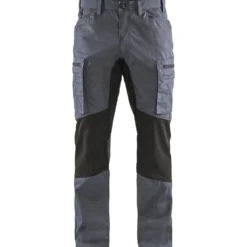 Housut Blåkläder 1459 Stretch harmaa/musta