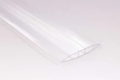 H-profiili Keraplast, 6mm, PC-muovia, kirkas, määrämittainen