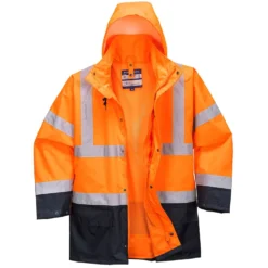 Huomiotakki Portwest S766 300D 5-in-1 oranssi/sininen