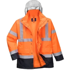 Huomiotakki Portwest S471 300D Traffic 4-in-1 oranssi/sininen