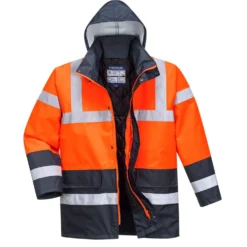 Huomiotakki Portwest S466 300D Traffic punainen/sininen