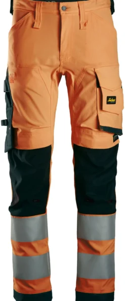 Huomiotyöhousut Snickers Workwear 6343 High-Vis lk 2