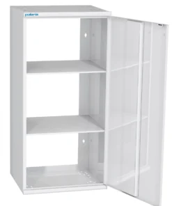 Hyllykaappi Polaria 500x850x350 mm alakaappi oikeakätinen 2 hyllyä valkoinen