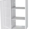 Hyllykaappi Polaria 500x850x350 mm yläkaappi vasenkätinen 2 hyllyä valkoinen
