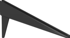 Hyllynkannatin Sovella 400mm vahvistettu musta