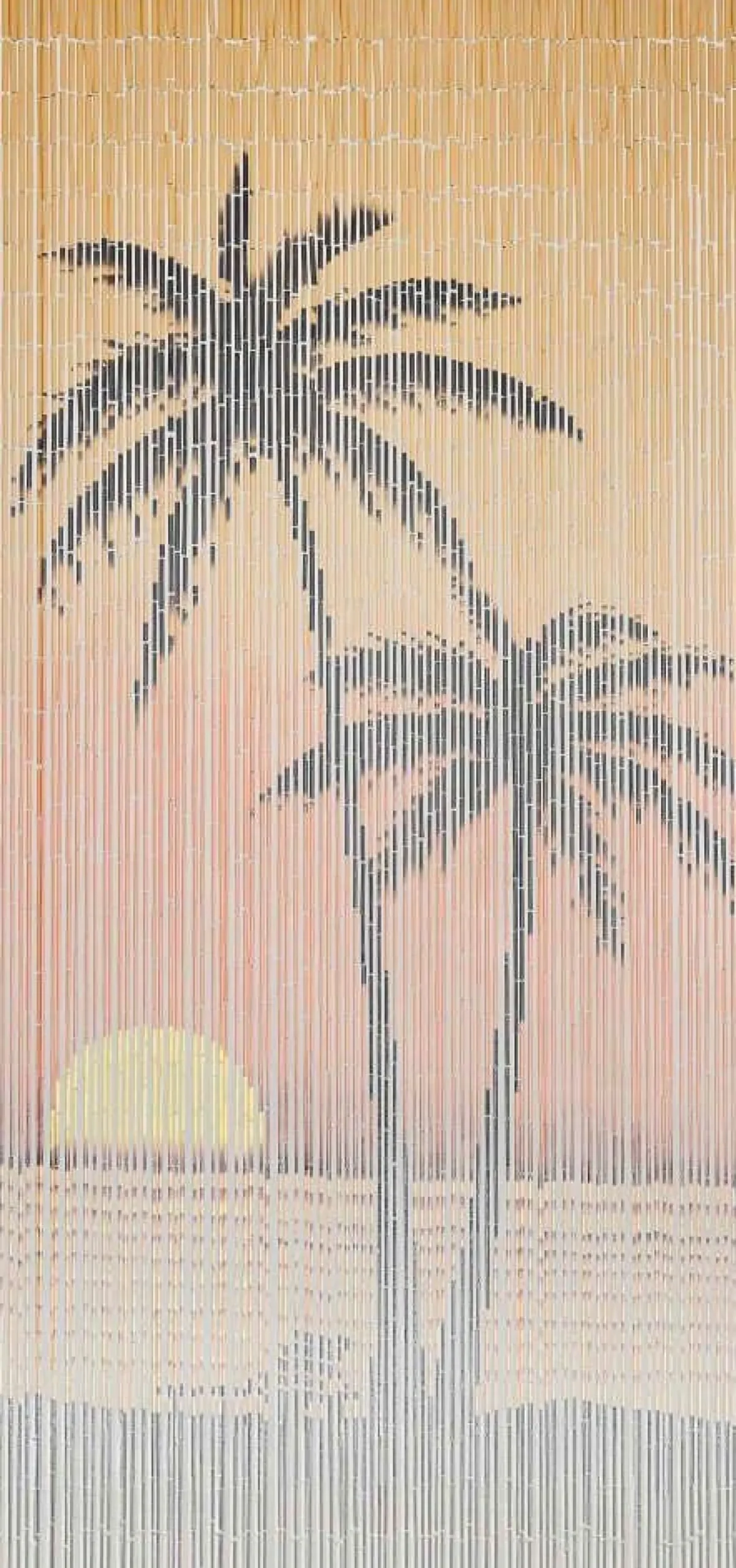 Hyönteisverho oveen 90x200 cm bambu