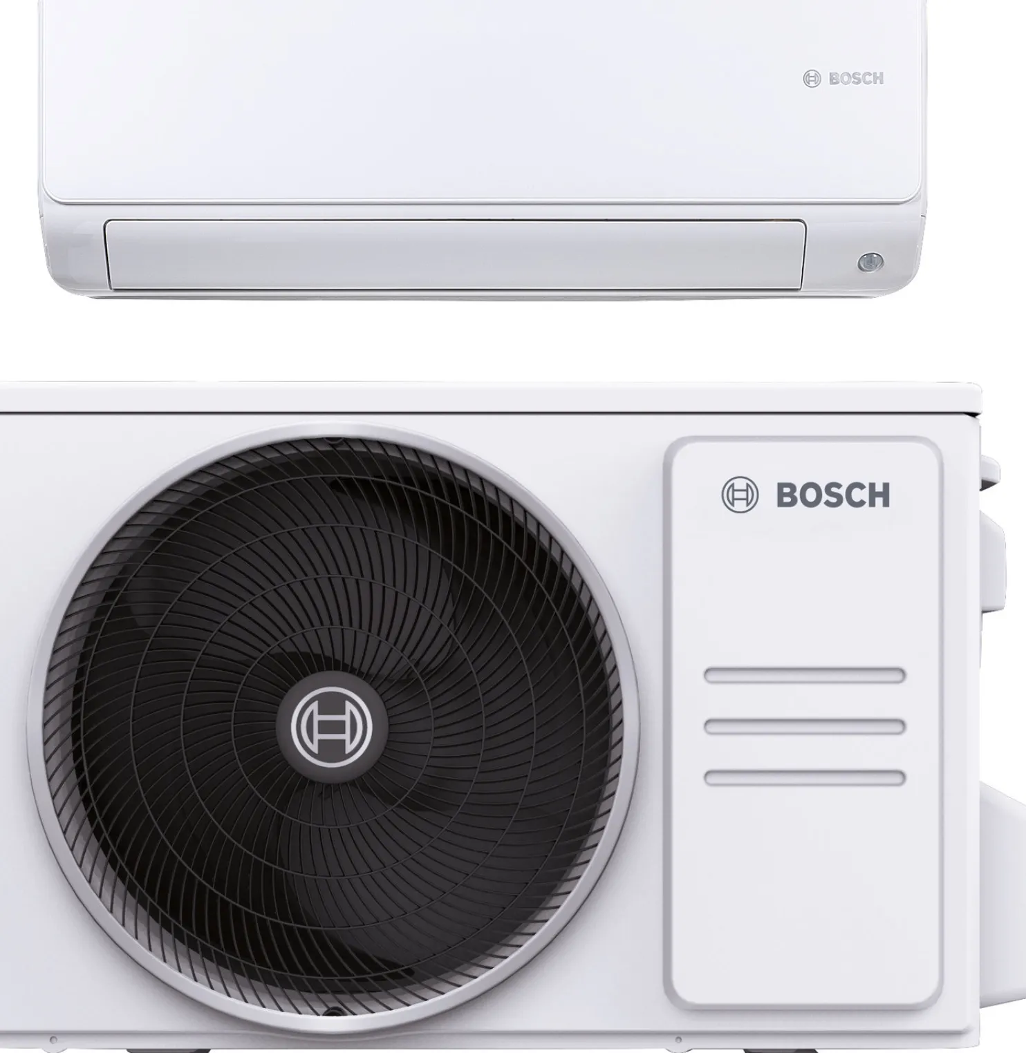 Ilmalämpöpumppu Bosch Climate 6102i, valkoinen, WiFi