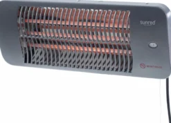 Infralämmitin Pistesarjat Sunred Lugo Quartz Wall, IP24, 2000W, harmaa