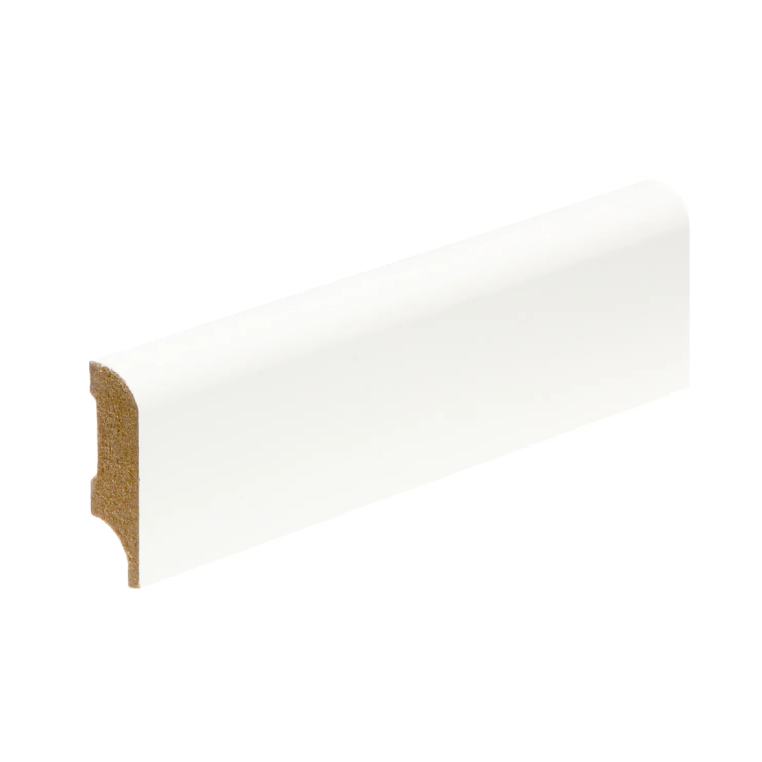 Jalkalista Cent 12x42x3050 mm MDF valkoinen