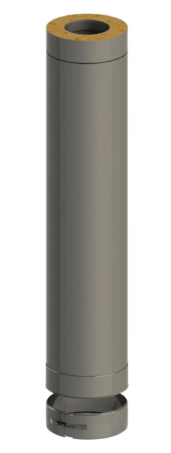 Jeremias 1000 mm hormin jatko-osa Ø150 mm piippuun, musta