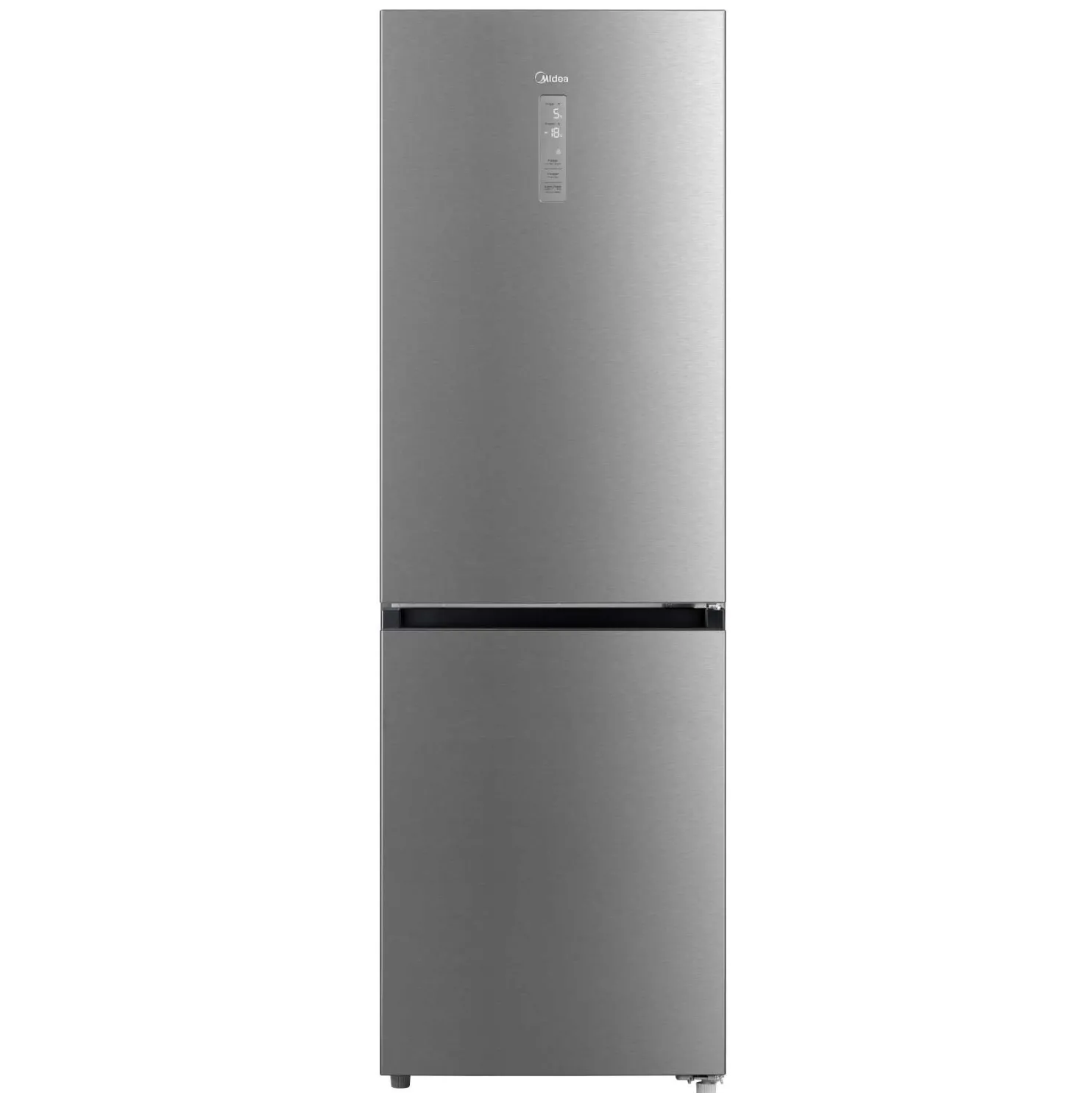 Jääkaappipakastin Midea MERB345MGC02, 59,5cm, 216/122 l, teräs