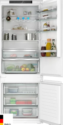 Jääkaappipakastin Siemens iQ300 KB96NVSE0 69cm, 285/98 l, integroitava
