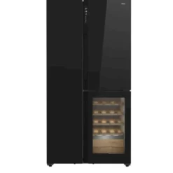 Jääkaappipakastin Teka RLF85950 Side by Side French Door, 334/214 l, integroitu viinikaappi, 92cm, musta