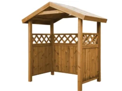 Jätekatos Lux Tupla harjakatto, 600l tai 2x240l astialle, eri värejä