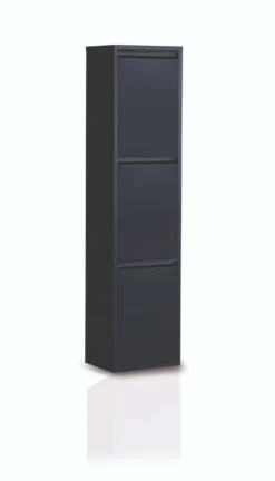 Jätteiden lajittelukaappi Linento Furniture Doplo 3, 33x136cm