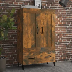 Kaappi 70x31x115 cm, tekninen puu, eri värejä