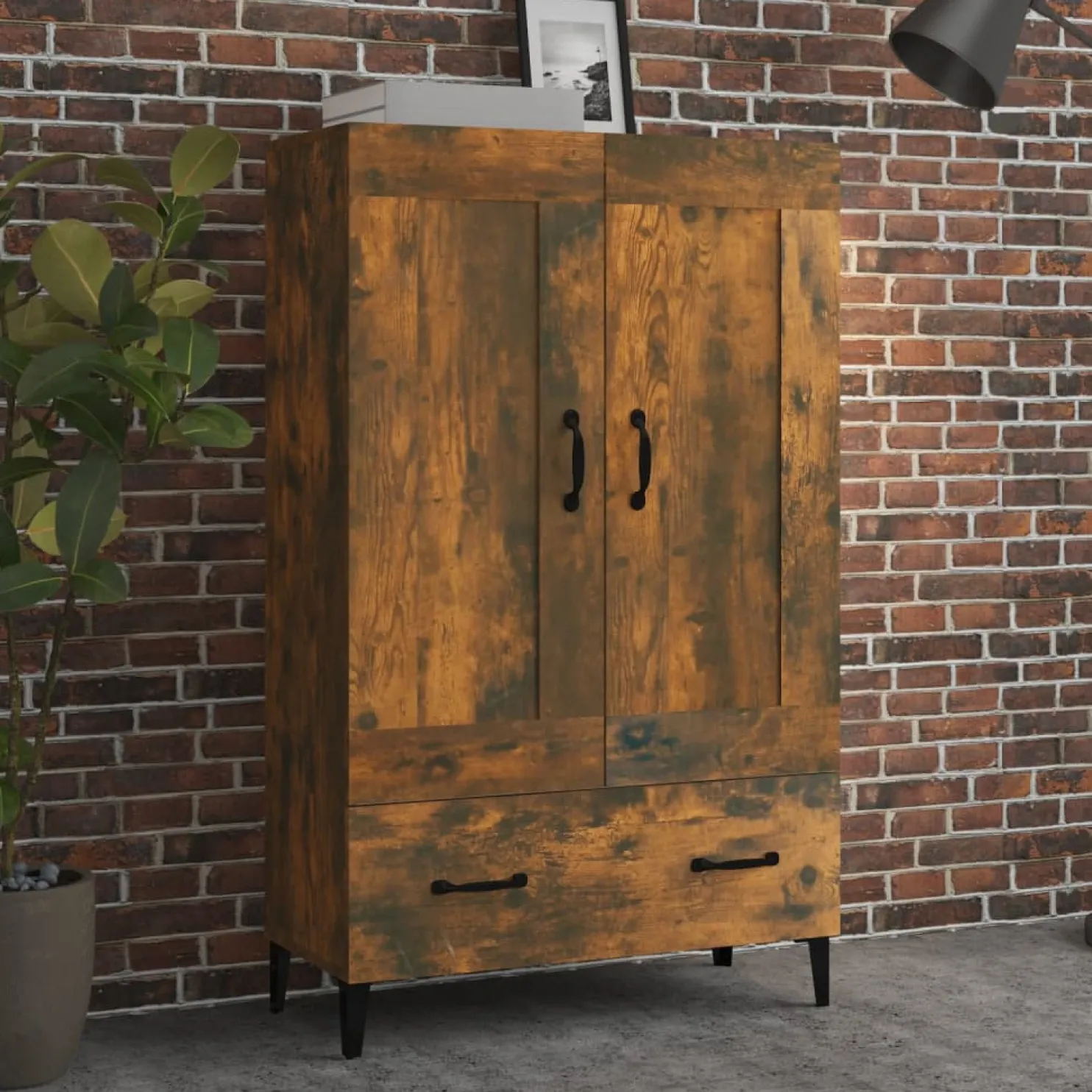 Kaappi 70x31x115 cm, tekninen puu, eri värejä