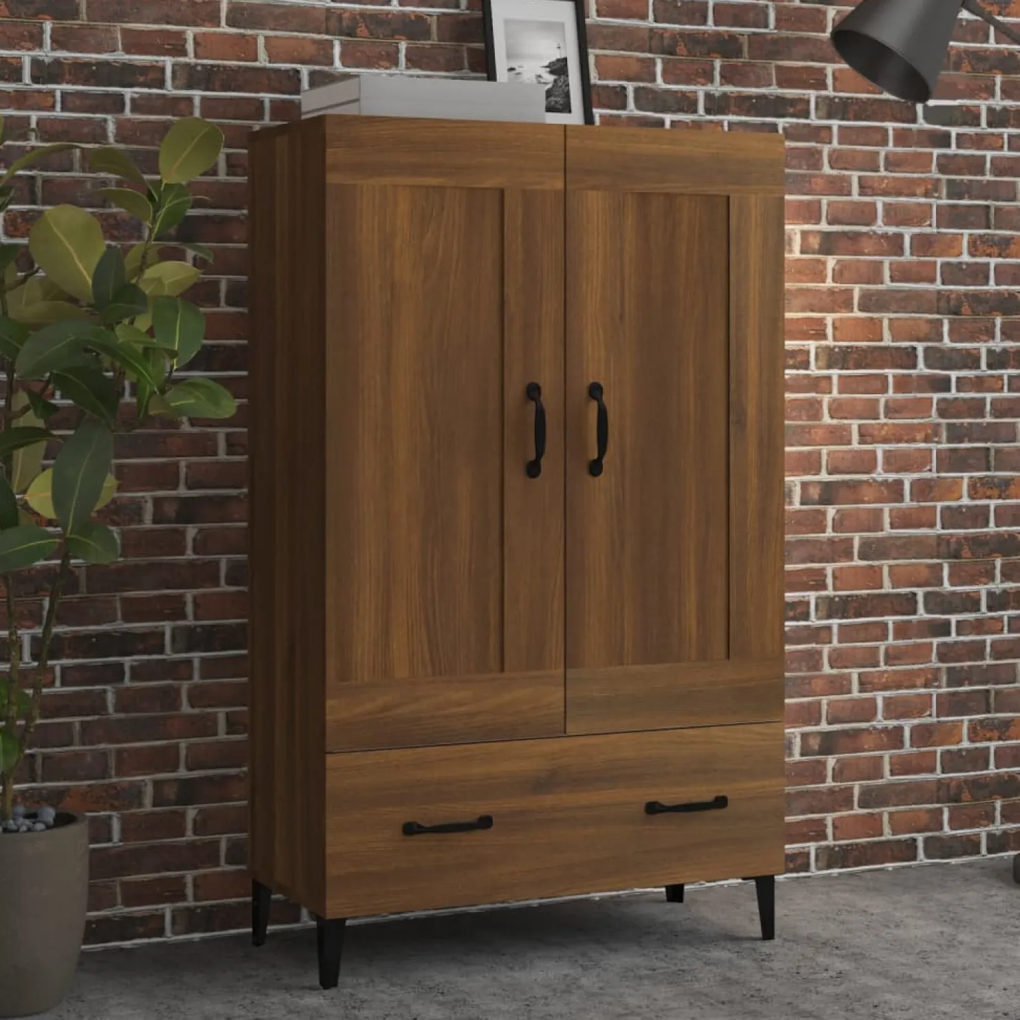Kaappi 70x31x115 cm, tekninen puu, eri värejä
